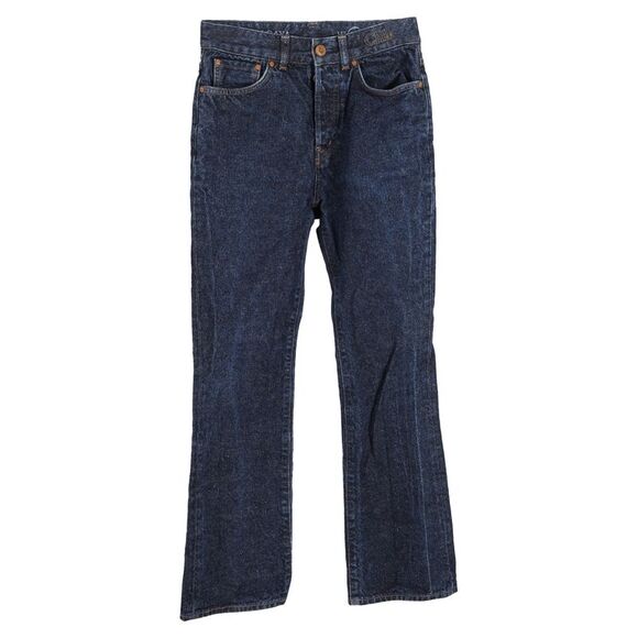 Chloé Denim - Chloé High-Waisted Wide-Leg Jeans in Blue Cotton Denim